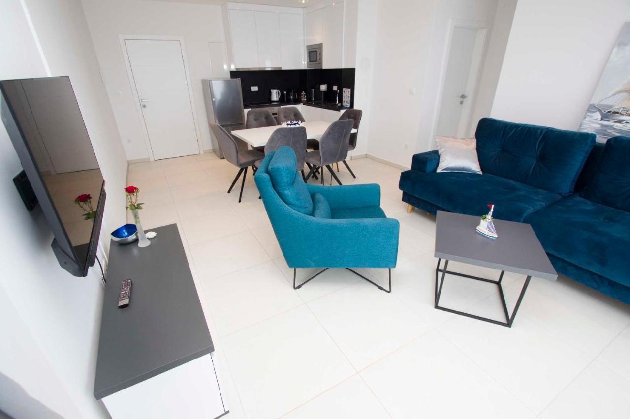 Villa Blue Makarska Bagian luar foto
