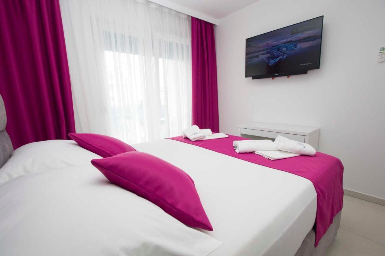 Villa Blue Makarska Bagian luar foto