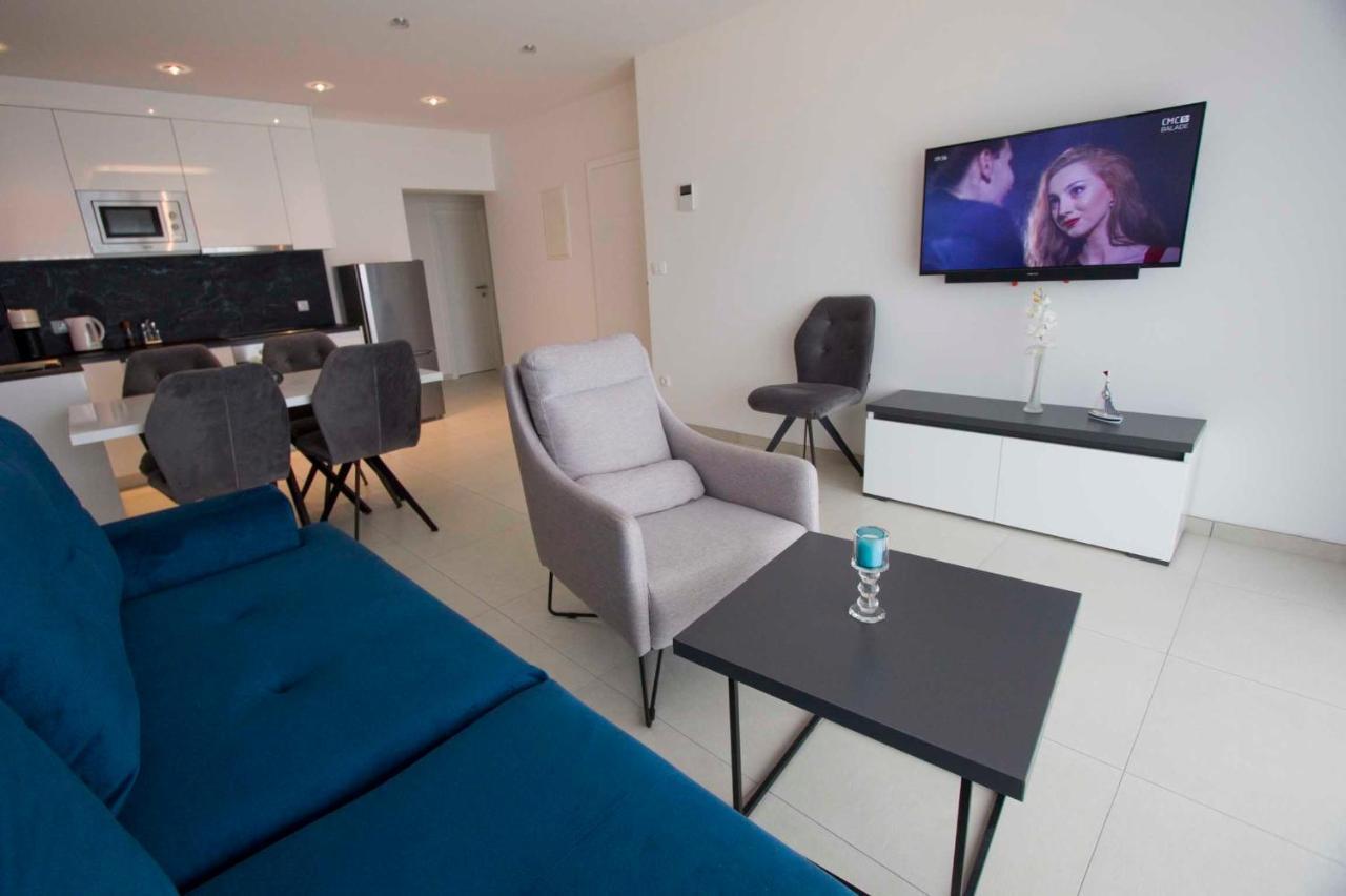 Villa Blue Makarska Bagian luar foto