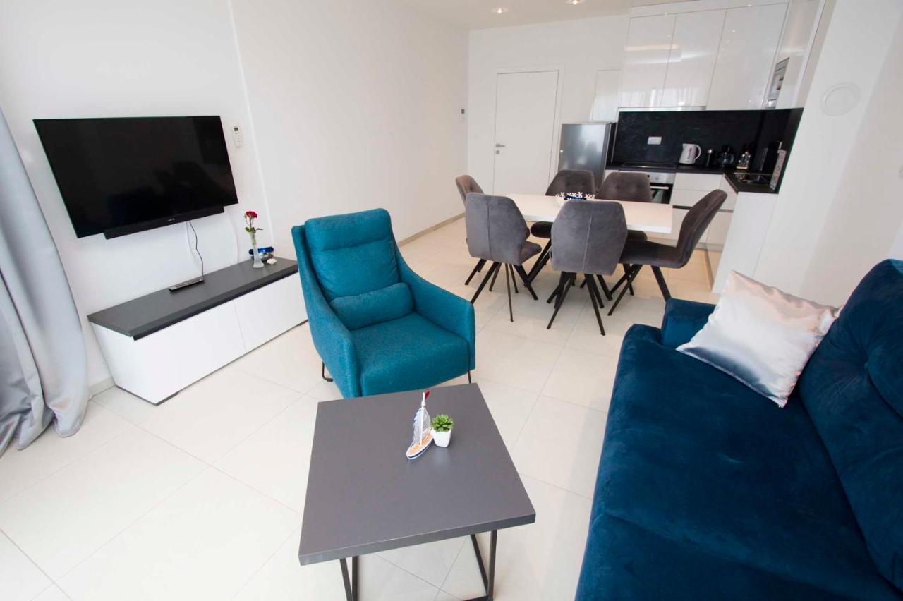 Villa Blue Makarska Bagian luar foto